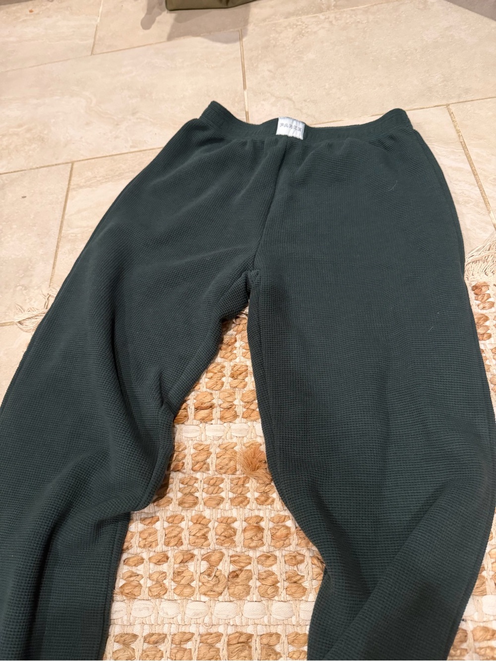 PARKE waffle sweatpants